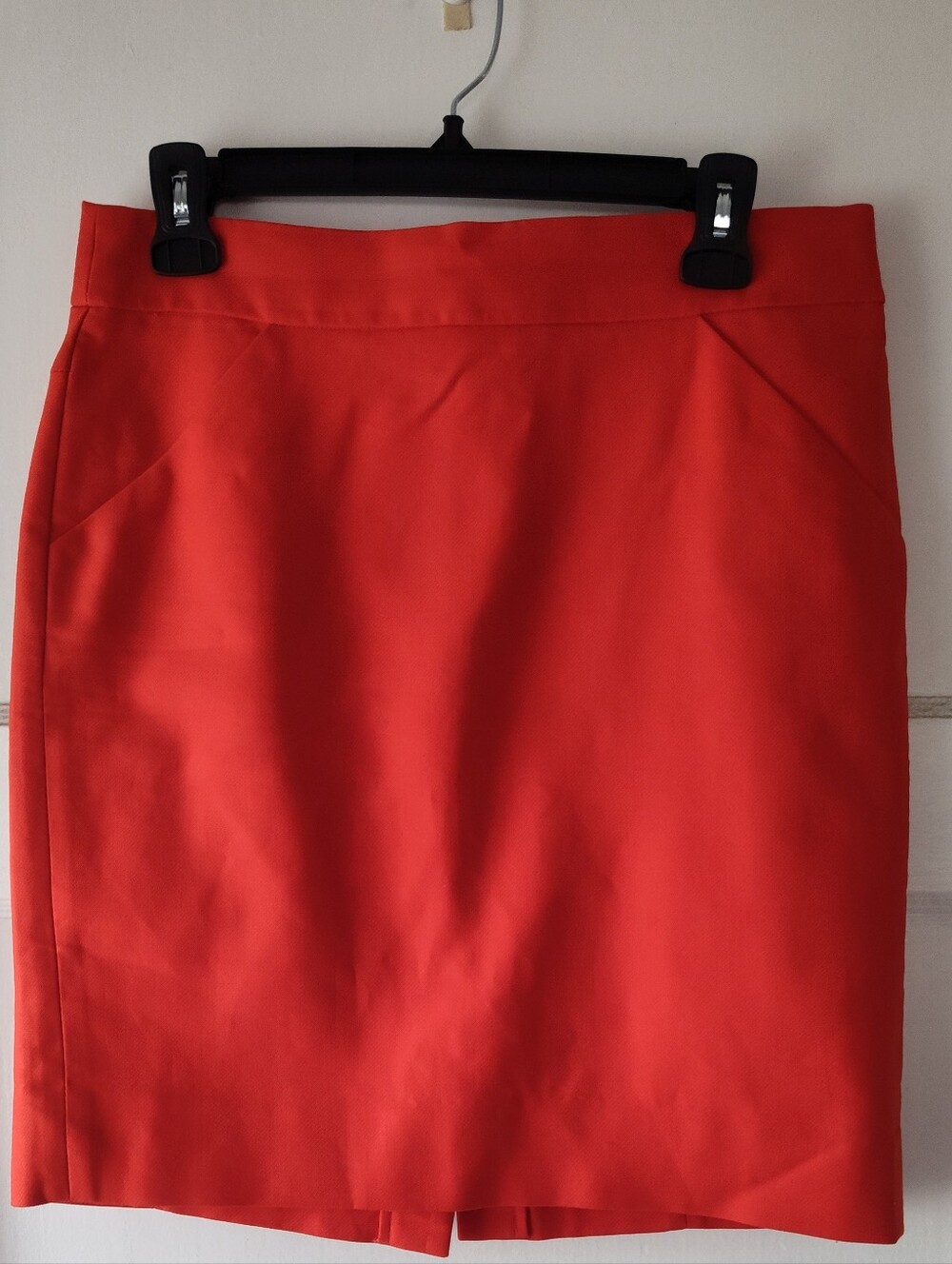 J. Crew Factory Coral-Red Mini Skirt